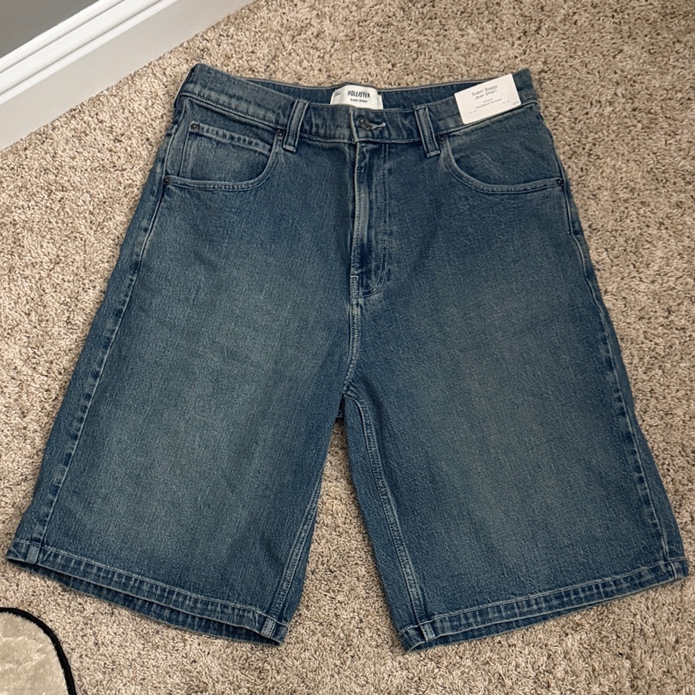 Men’s Super Baggy Jean Shorts